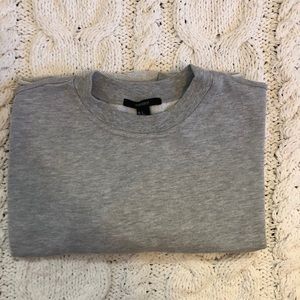 Forever 21 // Light Grey Embroidered Crew Neck